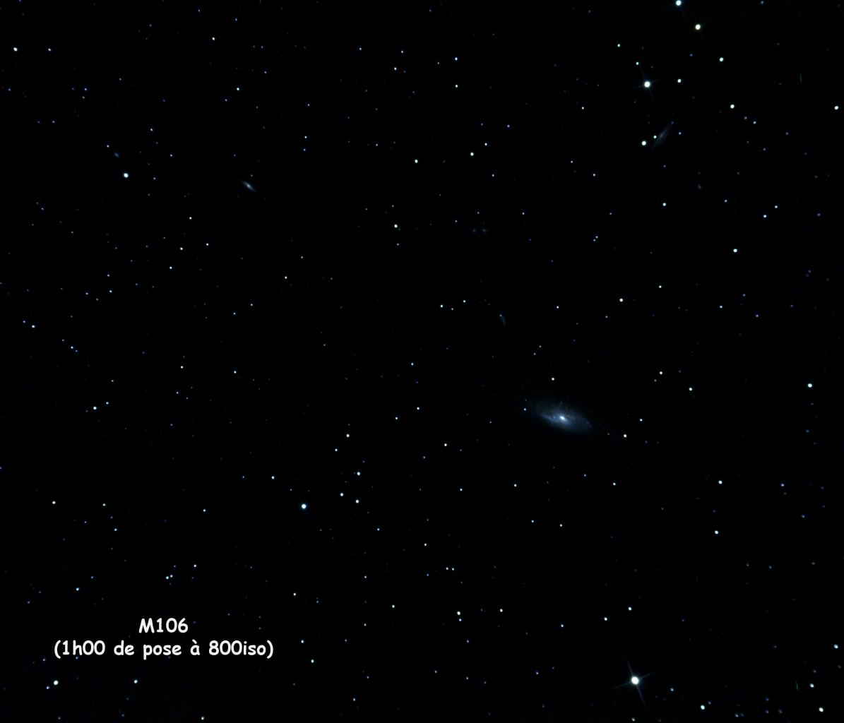 M106 et autres galaxies