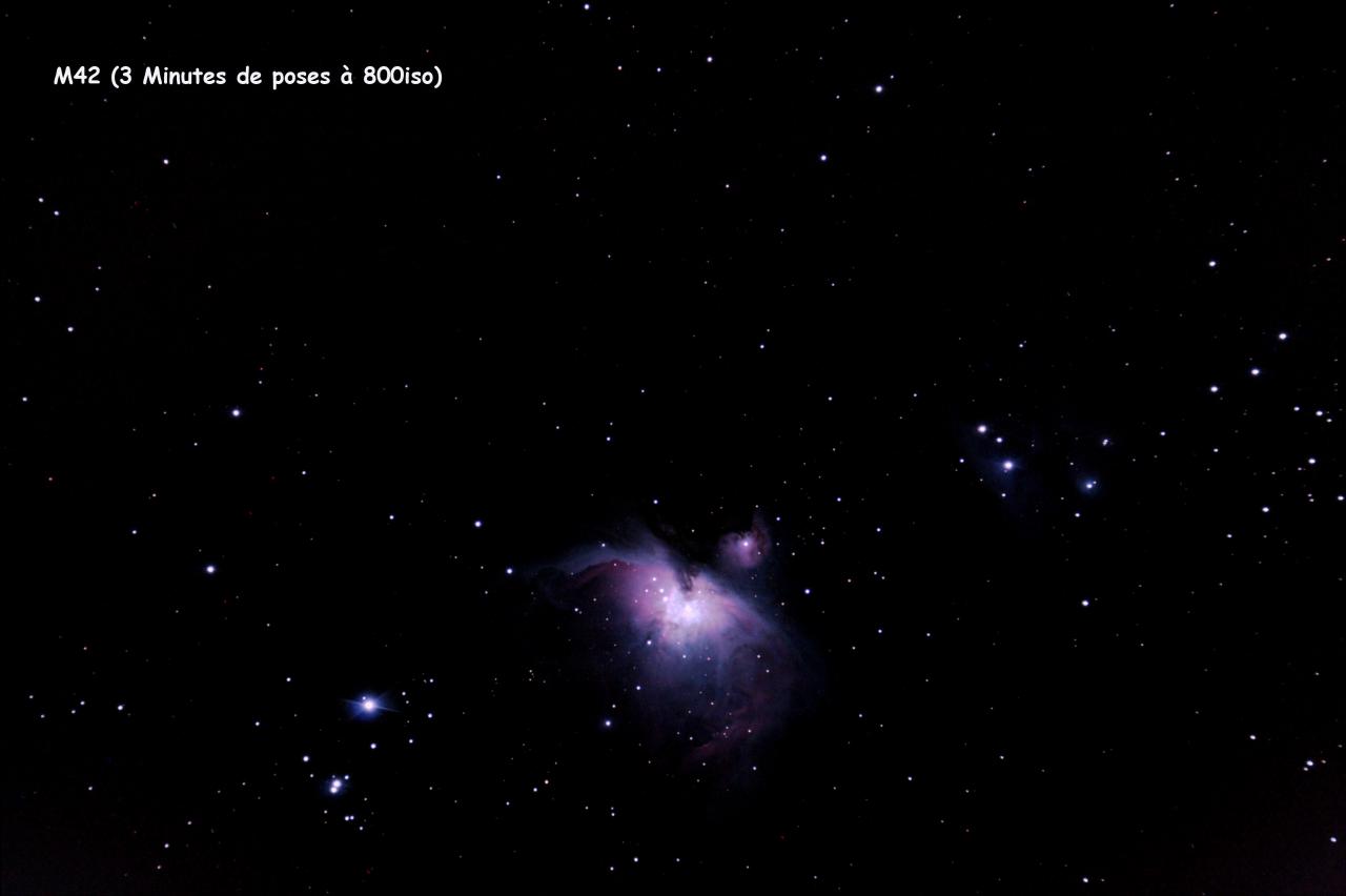 M42 Nébuleuse d'Orion