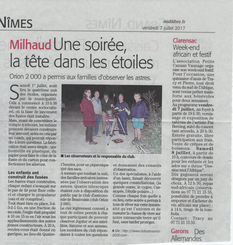 COMPTE RENDU MIDI LIBRE